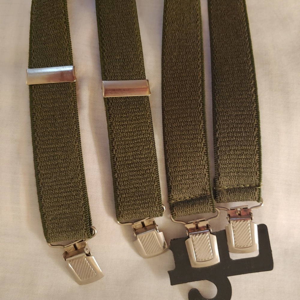 Adjustable Clip-on Elastic Suspenders